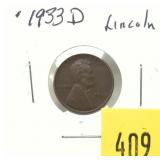1933-D Lincoln cent