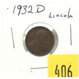 1932-D Lincoln cent
