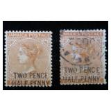 Jamaica 27, MH & used, CV $57