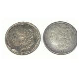x2- Morgan dollars, -x2 dollars, Sold by the piece
