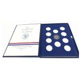 America First pewter medal set, only 1 coin