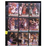 Lot, 9 Basketball Cards, see photos