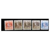 Hungary 2N28, 2N29, 2N29A, 2N29b, 2N30, MH CV $178