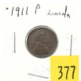 1911 Lincoln cent