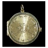 14K Yellow gold locket, 10.3 grams