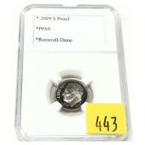 2009-S Roosevelt Proof dime