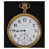 Elgin Model 3 15-jewel 12 size open face pocket