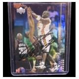 Antawn Jamison signed Basketball Card