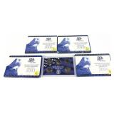 x4- Proof quarter sets 2003-2008, -x4 sets,