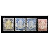 Thailand 100-103 used, CV $42