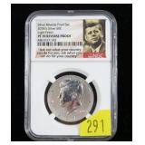 2018-S Kennedy silver Reverse Proof half dollar,