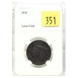 1838 U.S. large cent
