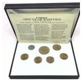 Plated coin set