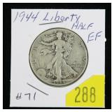 1944 Walking Liberty half dollar