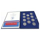 America First pewter medal set