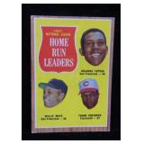 Topps 1962 #54 "1961 National League Home Run