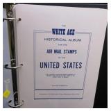 White Ace Historical Album for Air Mail Stamps