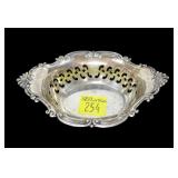 Sterling silver nut dish, .770 T. oz.