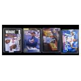 Lot, 4 Terrell Wade signed baseball cards- see