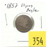 1857 Flying Eagle cent