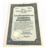 German 1,000 mark note