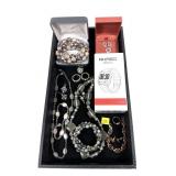 Lot, fashion jewelry and fitness tracker