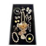 Lot, fashion jewelry, including Monet, Lia Sophia