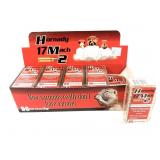 500 Rds. of .17 Mach 2 V-Max Hornady cartridges,
