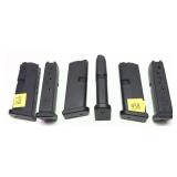 Lot, 6 Glock .380 ACP. 6-round magazines