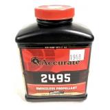 1 lb bottle of Accurate 2495 smokeless propellant,
