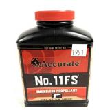 1 lb. bottle of Accurate No. 11FS flash suppressed