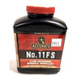 1 lb. bottle of Accurate No. 11FS flash suppressed