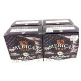 x4- Boxes of 12 Ga. 2.75" No. 8 American Trap
