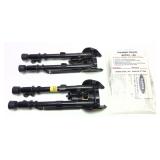 Lot, 2- Harris Model IA2 Ultra Light bipods, 1