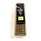 Box of CCI .22 Long CB Sub-Sonic cartridges,
