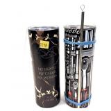 Lot, 2 tumblers
