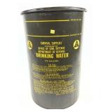 Civil Defense 17 1/2 Gallon Drinking Water can