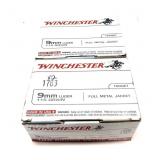 x2- Boxes of 9mm Luger 115-grain FMJ Winchester