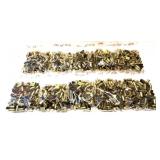 Lot, 10 bags .45 Auto cleaned brass marked 100