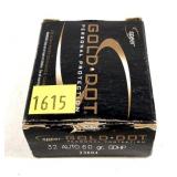 Box of .32 Auto 60-grain Gold Dot hollow point