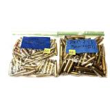 Lot, bag of .243 REM primed brass marked 51 pcs