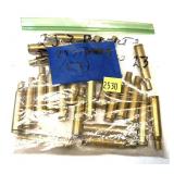 Bag of .257 Roberts once fired brass marked 23