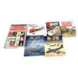 Lot: 6 Assorted WWII hardcover books