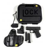 Glock 43 GEN 4 Sub-Compact 9mm Semi-Auto Pistol,