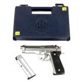 Beretta Model 92FS Stainless -9mm Semi-Auto