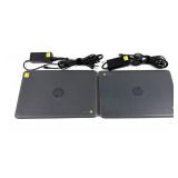 Lot, 2 HP Chrome book II G6 EE, Model 7265NGW