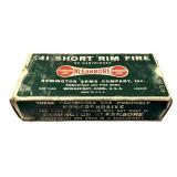 Vintage box of Remington .41 RF Cartridges -