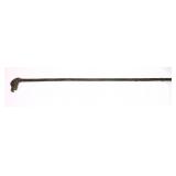 Vintage Wooden carved walking stick with carved