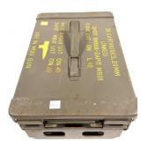 Metal 20mm linked ammunition can