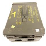 Metal 20mm linked ammunition can